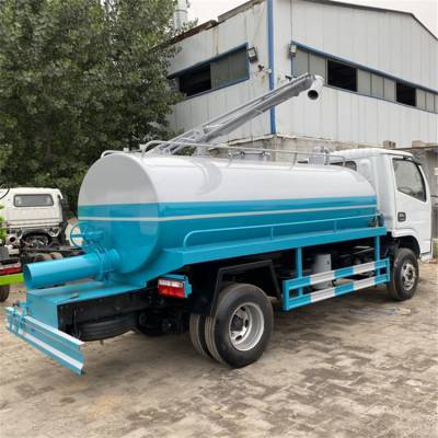 東風8噸吸糞車 山東廠家的專業選擇，搭載國六朝柴170馬力發動機